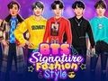 Gioco Stile di moda caratteristico dei BTS  in linea
