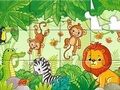 Gioco Puzzle: Animali nella giungla  in linea