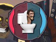 Gioco Skibidi Toilet Pong in linea