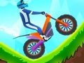 Gioco Salita in collina in moto  in linea