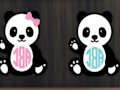 Gioco Trova Camping Panda  in linea