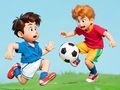 Gioco Libro da colorare: Palla da calcio  in linea