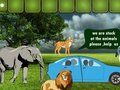 Gioco Fuga della famiglia da animali pericolosi  in linea