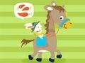 Gioco Libro da colorare: Cavallo da equitazione  in linea