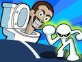 Gioco Stickman contro la toilette Skibidi  in linea
