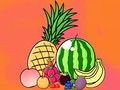 Gioco Libro da colorare: Frutta  in linea