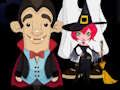Gioco Gli amici del dolcetto di Halloween scappano  in linea