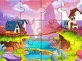 Gioco Puzzle: Villaggio  in linea