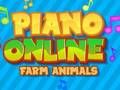 Gioco Animali da fattoria online per pianoforte  in linea