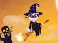 Gioco Ragazza gatto che si prepara per Halloween  in linea