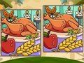 Gioco Ringraziamento Trova le differenze  in linea