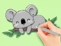 Gioco Libro da colorare: Due Koala  in linea