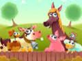Gioco Giochi per bambini Puzzle con animali per bambini  in linea