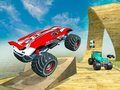 Gioco Gara di Monster Truck con mega rampa  in linea