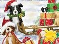 Gioco Puzzle: Cani di Natale  in linea