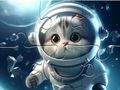 Gioco Puzzle: Gatto Astronauta  in linea
