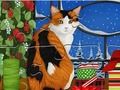 Gioco Puzzle: Gatto di Natale  in linea
