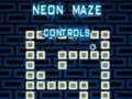 Gioco Controllo del labirinto al neon  in linea