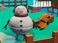 Gioco Avventura natalizia con pupazzo di neve  in linea