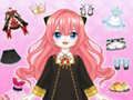 Gioco Vestire una bambola anime  in linea