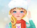 Gioco Sofia Bionda: trucco invernale  in linea