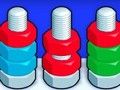 Gioco Puzzle sulle noci: ordina per colore  in linea