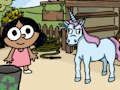 Gioco Il gioco Betty e l'unicorno dello Yeti  in linea