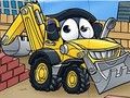 Gioco Puzzle: costruzione dell'escavatore  in linea
