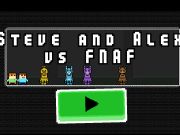 Gioco Steve e Alex contro la Fnaf  in linea