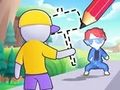 Gioco Disegna il duello con le armi  in linea