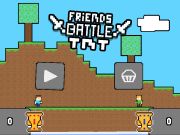 Gioco Gli amici combattono TNT  in linea