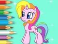 Gioco Libro da colorare: Pony Splendente  in linea