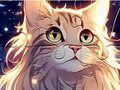 Gioco Puzzle: Stella del gatto  in linea