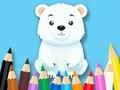 Gioco Libro da colorare: Orso polare  in linea