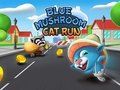 Gioco Corsa per gatti con funghi blu  in linea