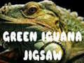 Gioco Puzzle dell'iguana verde  in linea