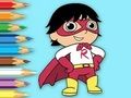 Gioco Libro da colorare: Super-Ryan  in linea