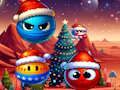 Gioco Christmas Rush: palline rosse e amiche  in linea