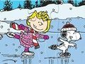 Gioco Puzzle: pattinaggio Snoopy  in linea
