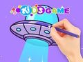 Gioco Libro da colorare: Astronave nel pianeta  in linea