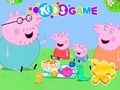 Gioco Puzzle: picnic in famiglia di Peppa Pig  in linea