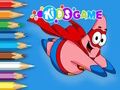 Gioco Libro da colorare: Super Patrick Stella  in linea