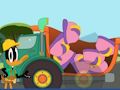 Gioco Bugs Bunny costruttori di autocarri con cassone ribaltabile si accumulano  in linea