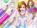 Gioco Gioco di vestire da colorare per matrimoni  in linea