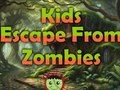 Gioco I bambini fuggono dagli zombie  in linea