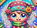 Gioco Libro da colorare Mandala di Natale  in linea