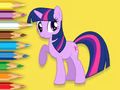 Gioco Libro da colorare: Piccolo pony  in linea