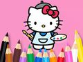 Gioco Libro da colorare: pittura di Hello Kitty  in linea
