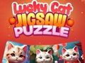 Gioco Puzzle del gatto fortunato  in linea
