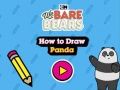 Gioco Come disegnare il panda  in linea